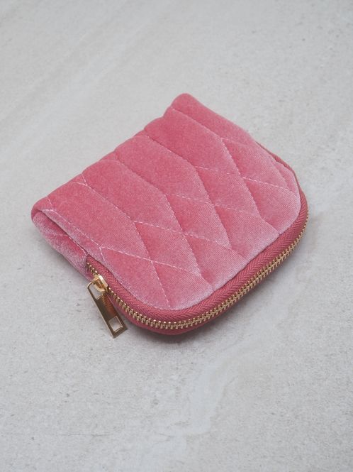 Hovedbilde Smykkepung velur rosa