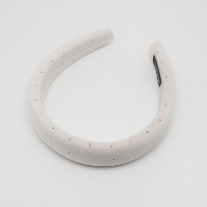 Hårbøyle studs offwhite