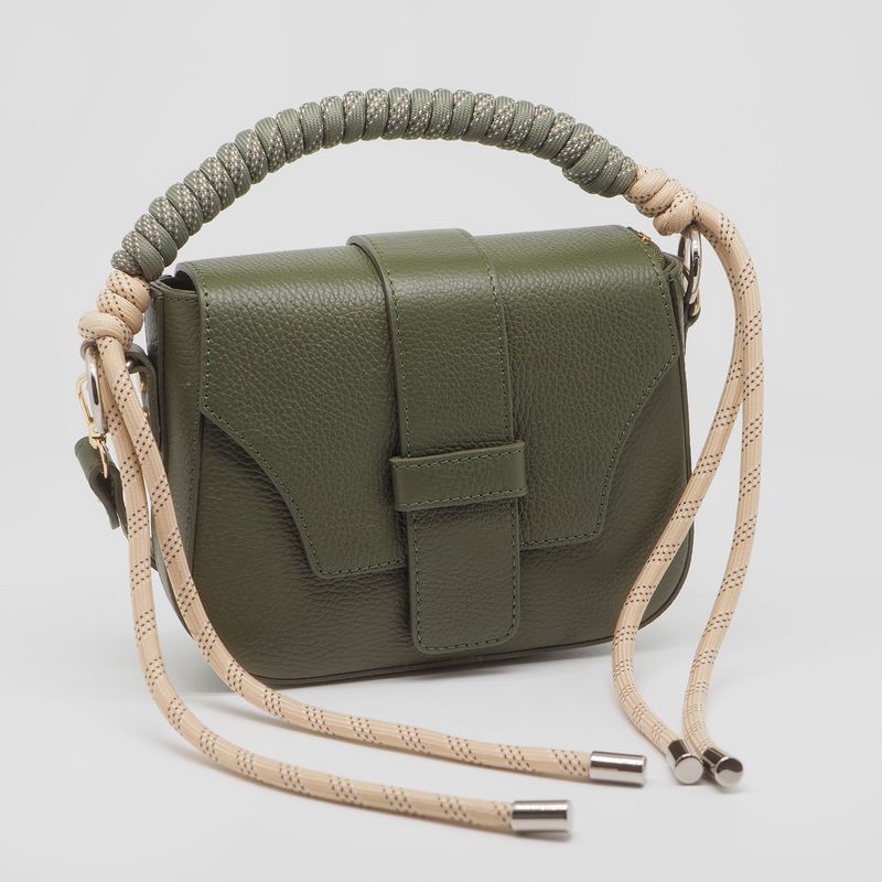 Veskestropp tautvist beige og olive