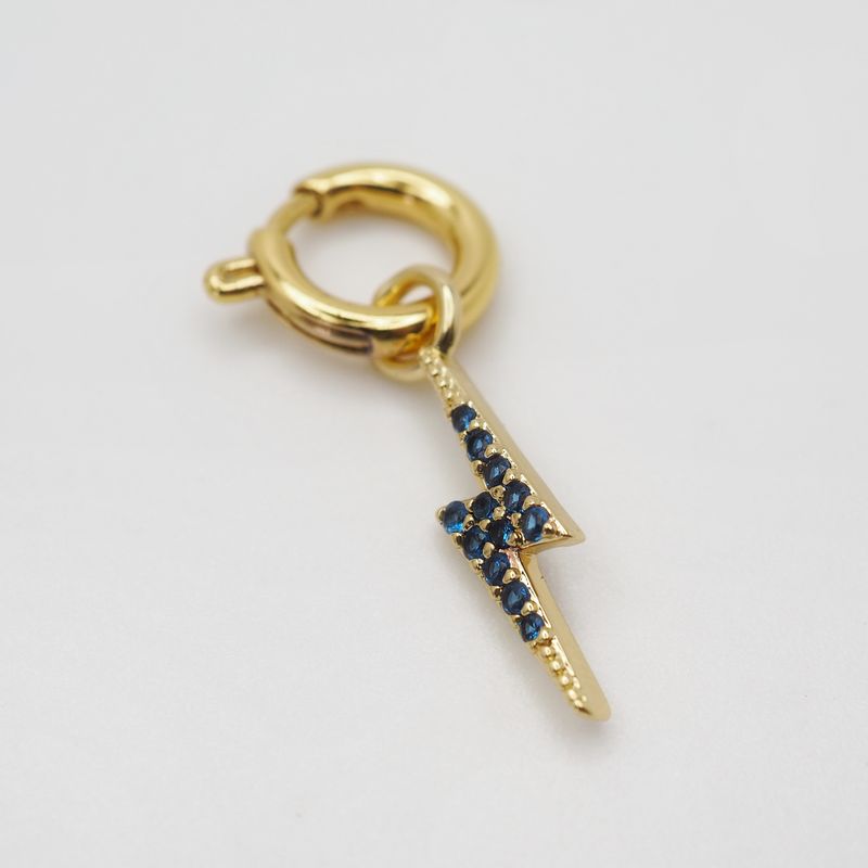 Charm lyn blå