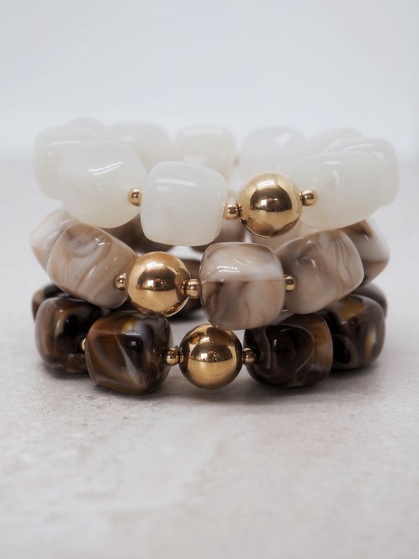 Armbånd off-white