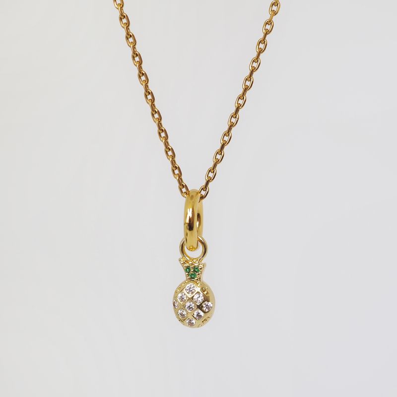 Charm ananas grønn