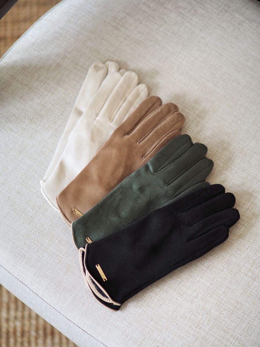 Hansker klassisk off-white