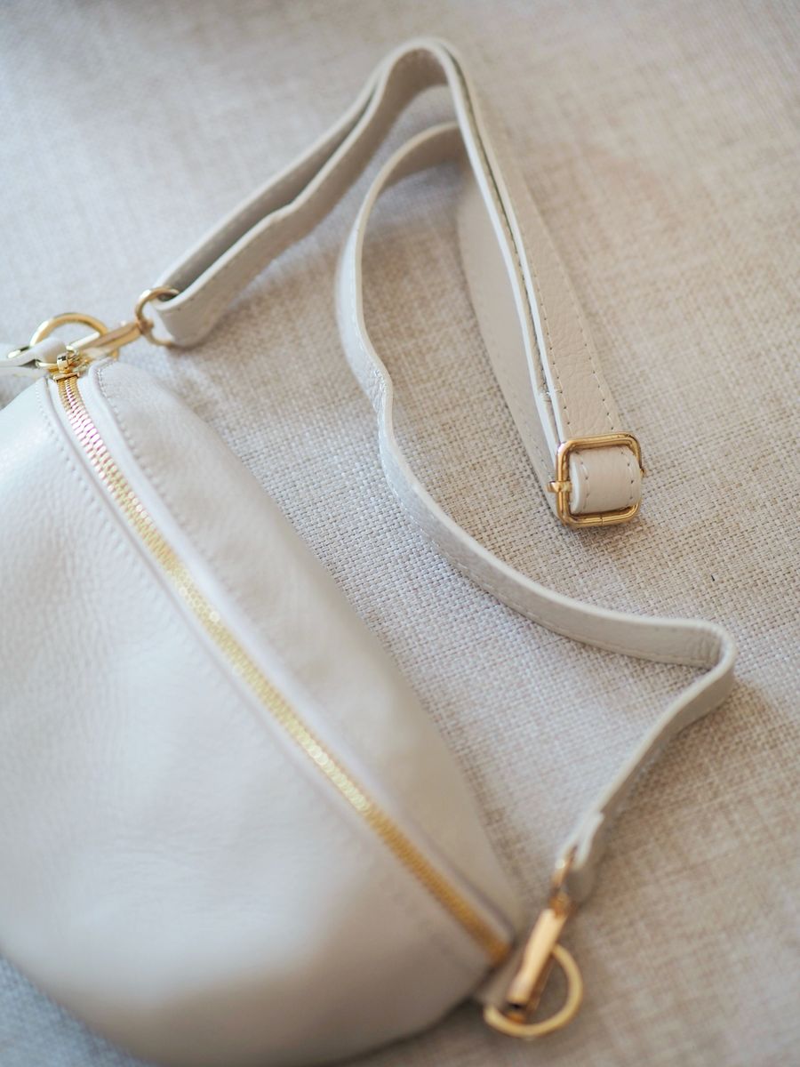 Skinn bumbag off-white