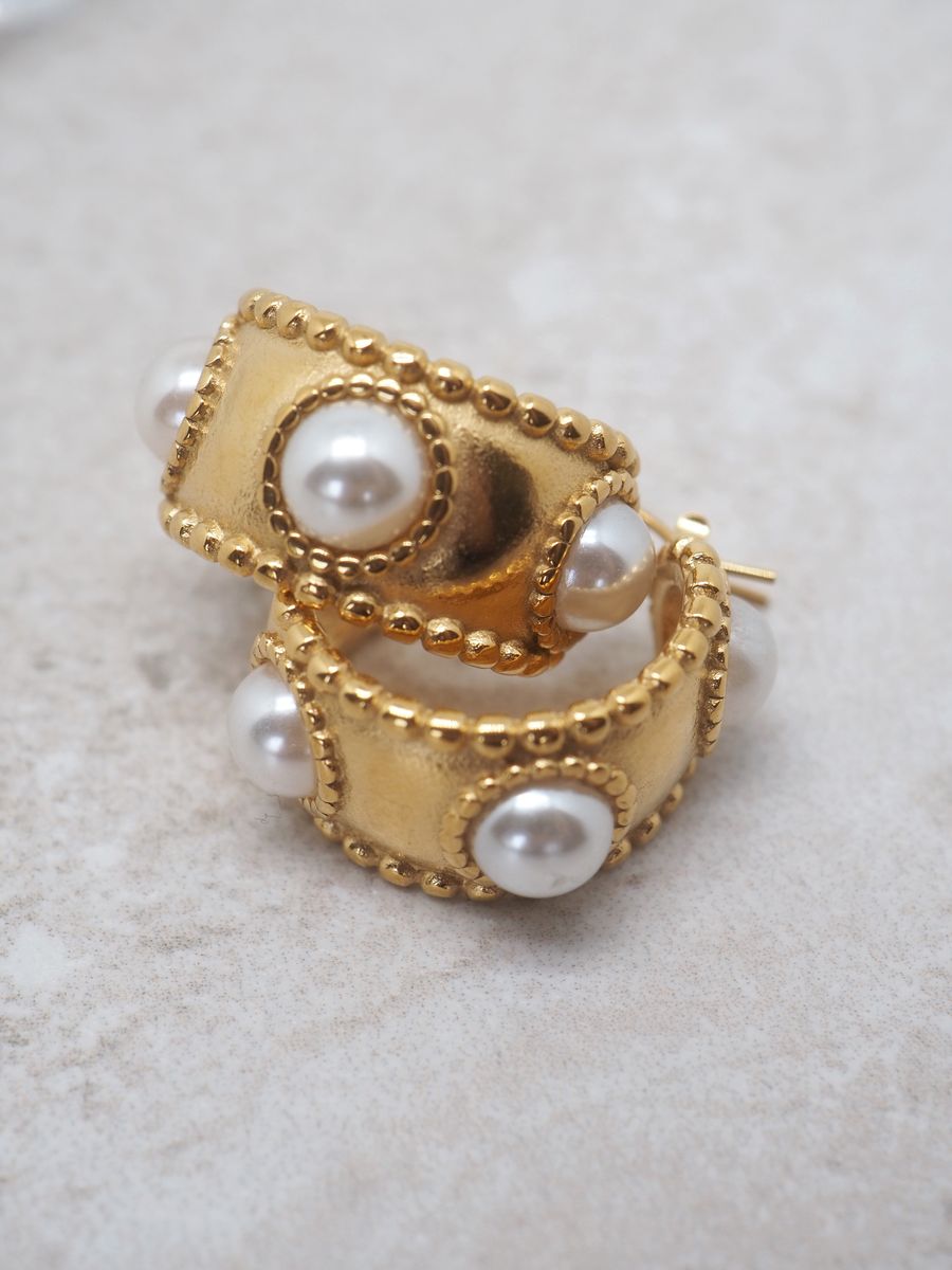 7DAYS hoops med perler