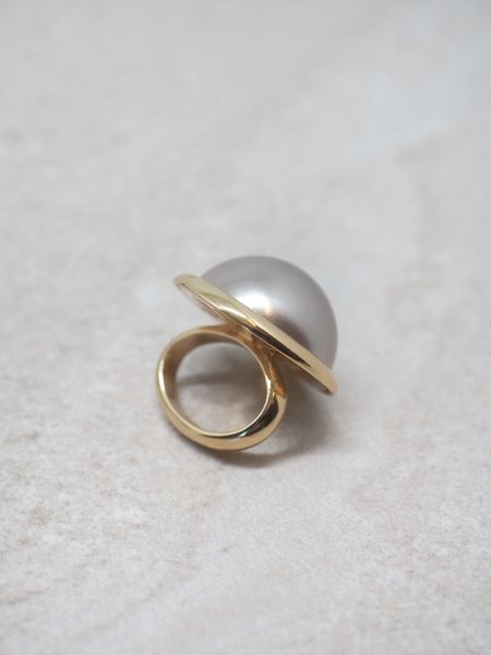 Hovedbilde Skjerfnål perle beige