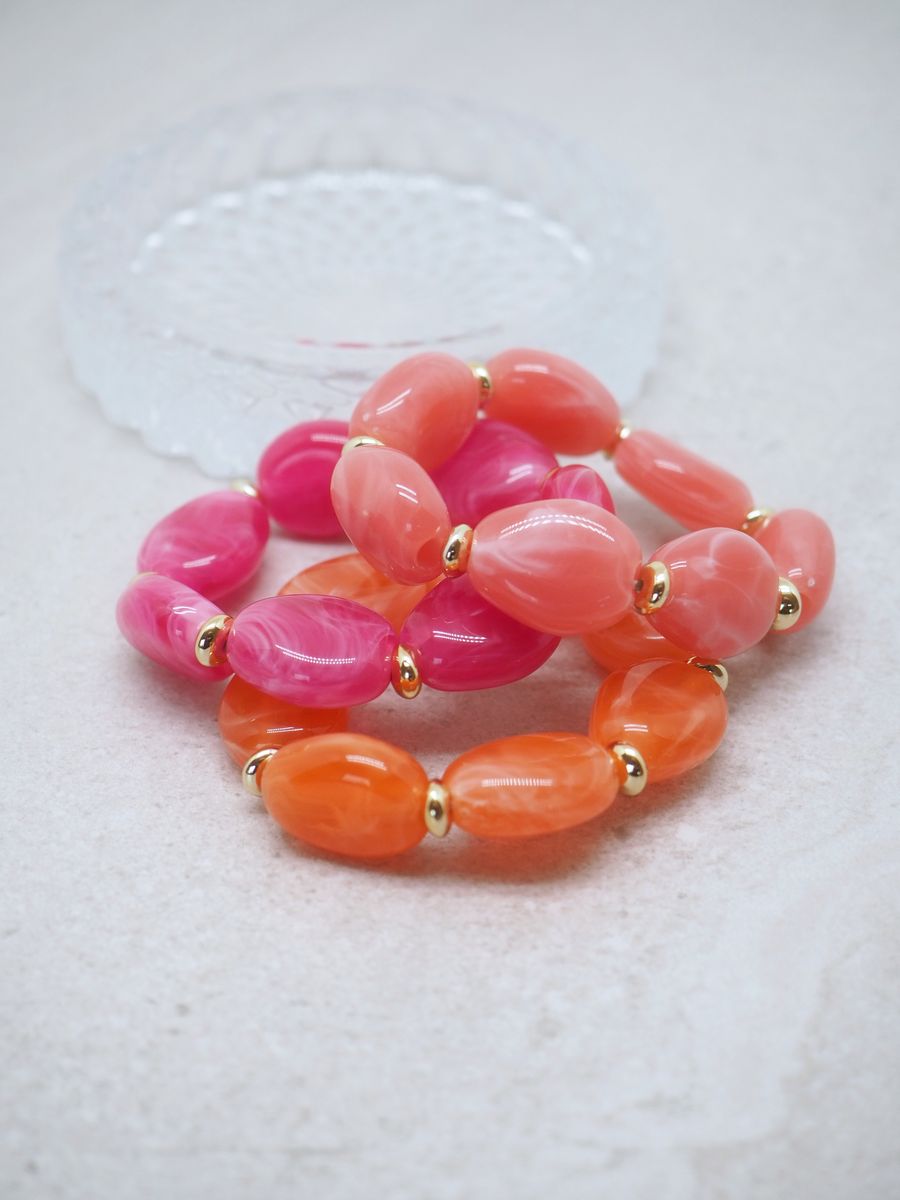 Plexiglass armbånd oransje