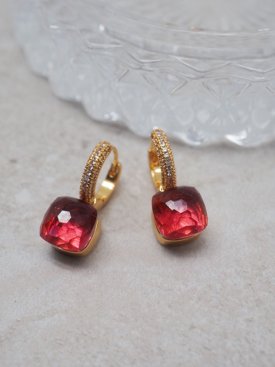 Adele øredobber bringebær