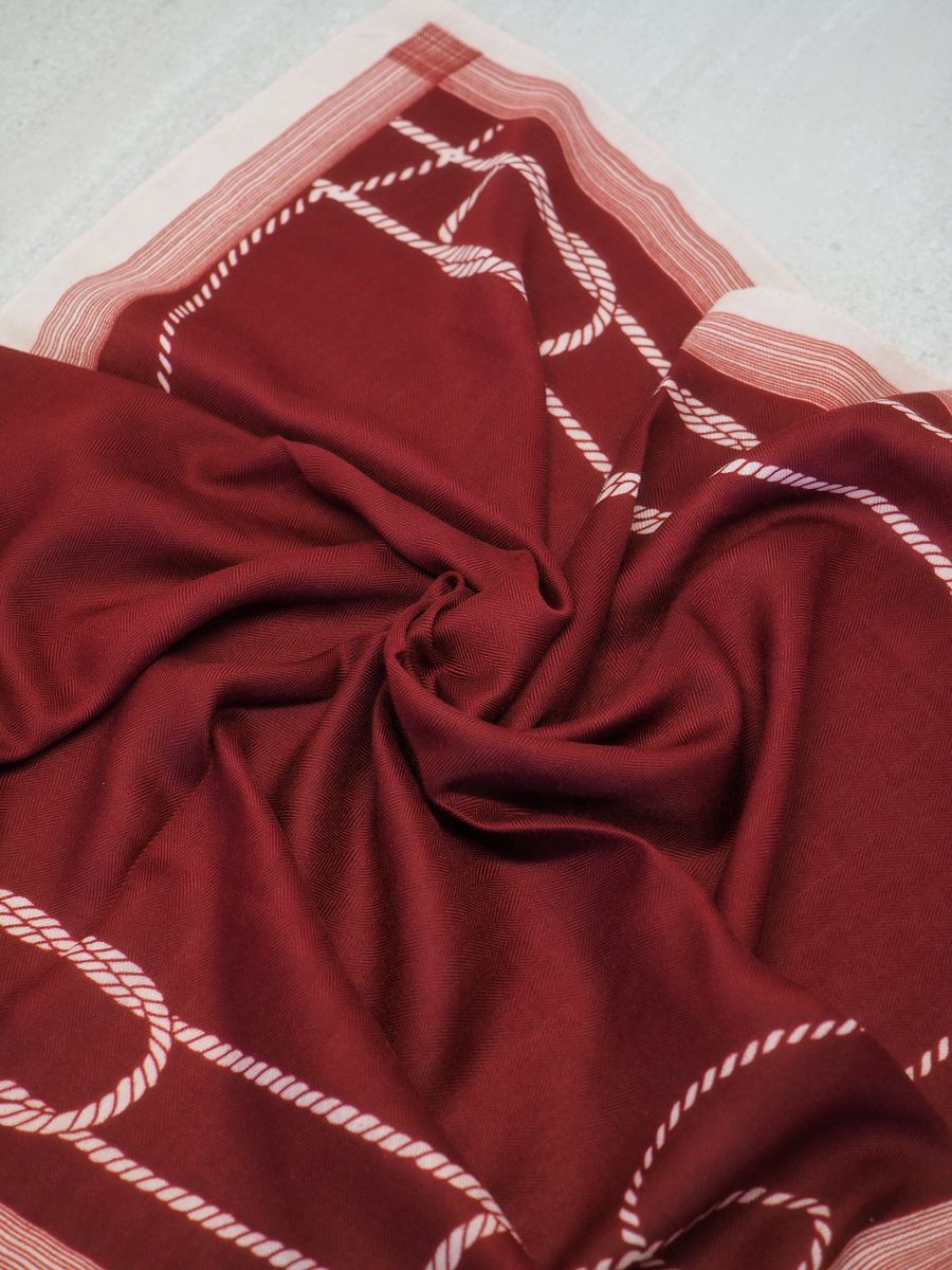 Lunt skjerf i bordeaux