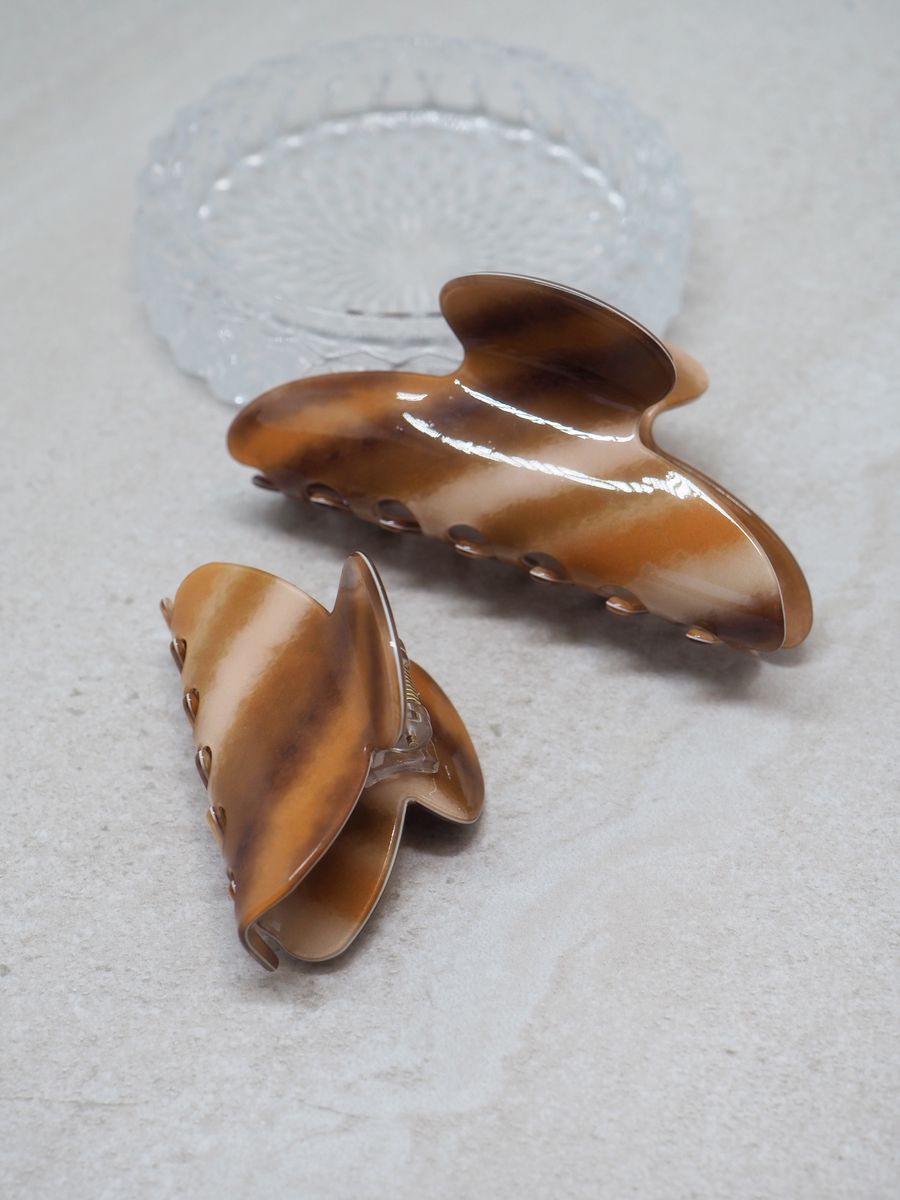 Hårklype striper bruntoner stor