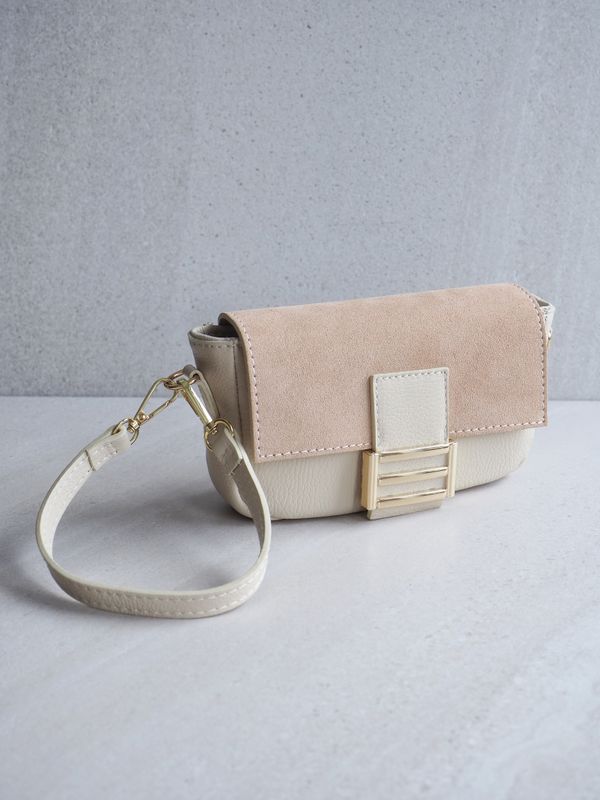 Skinnclutch Beige