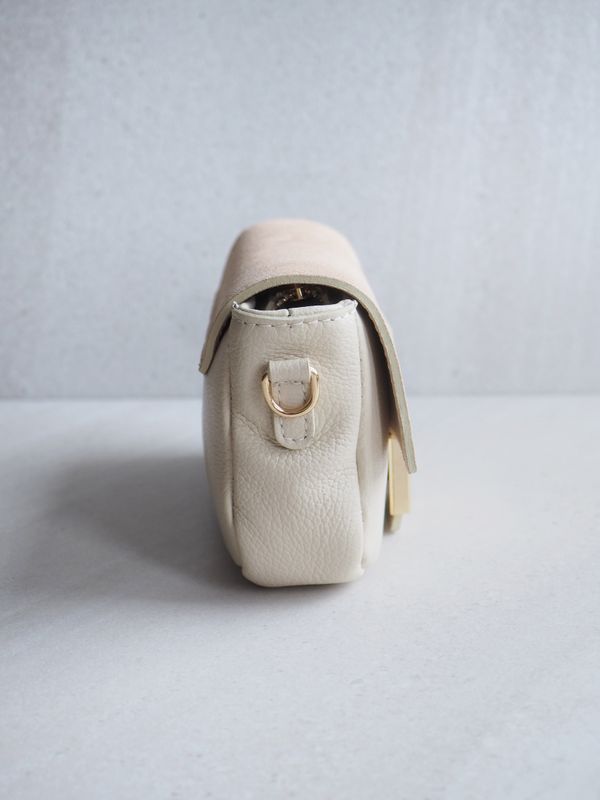 Skinnclutch Beige