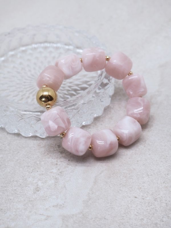 Armbånd lyserosa