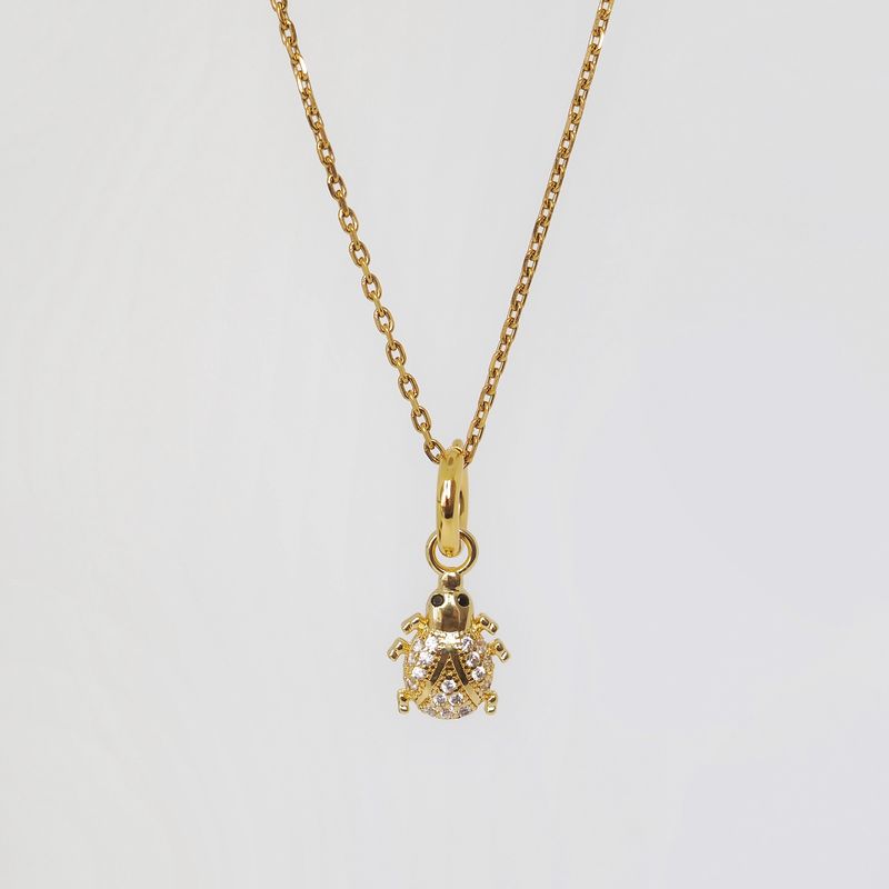 Charm marihøne blank