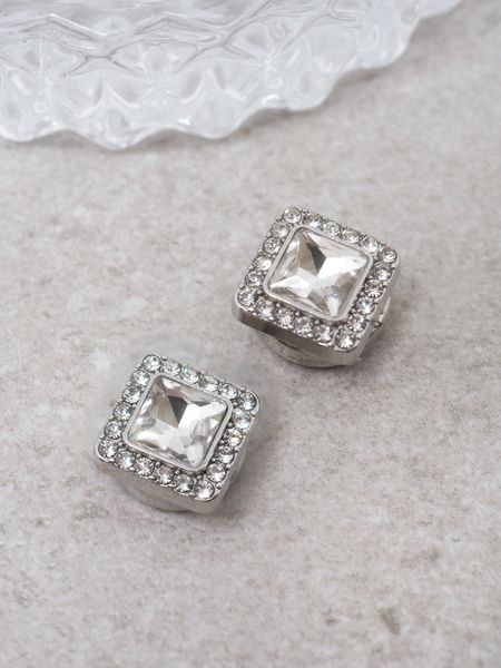 Hovedbilde Knappepynt 2stk firkantet