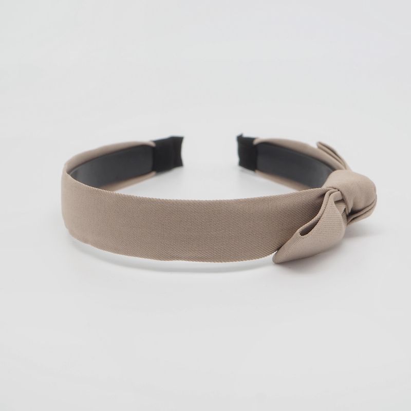 Hårbøyle sløyfe beige