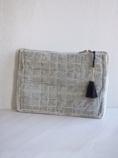 Hovedbilde Pc-cover velur beige