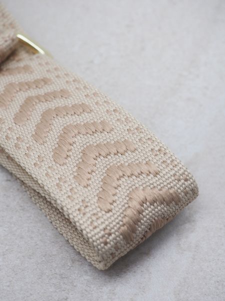 Hovedbilde Veskestropp gresk mønster off-white med ...